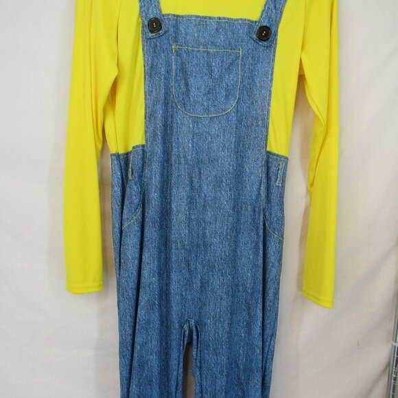 Illumination Presents Minions The Rise Of Gru One Piece Back Zip Suit Size Small - Picture 3 of 14